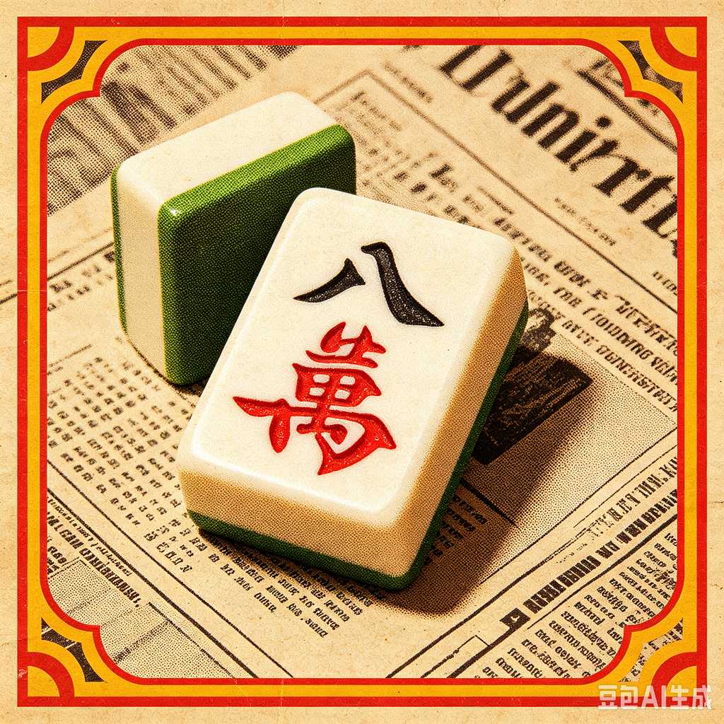 pattern printed mahjong packaging