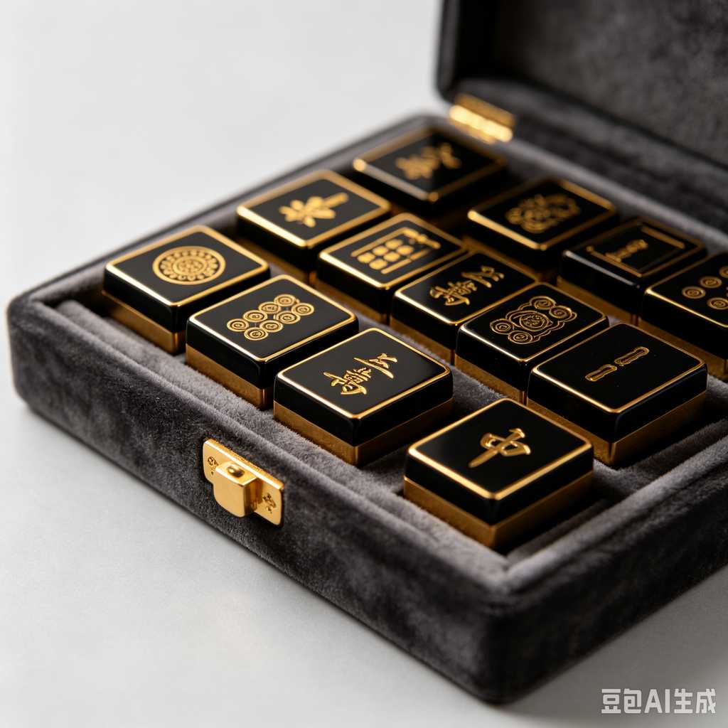 simple style mahjong set