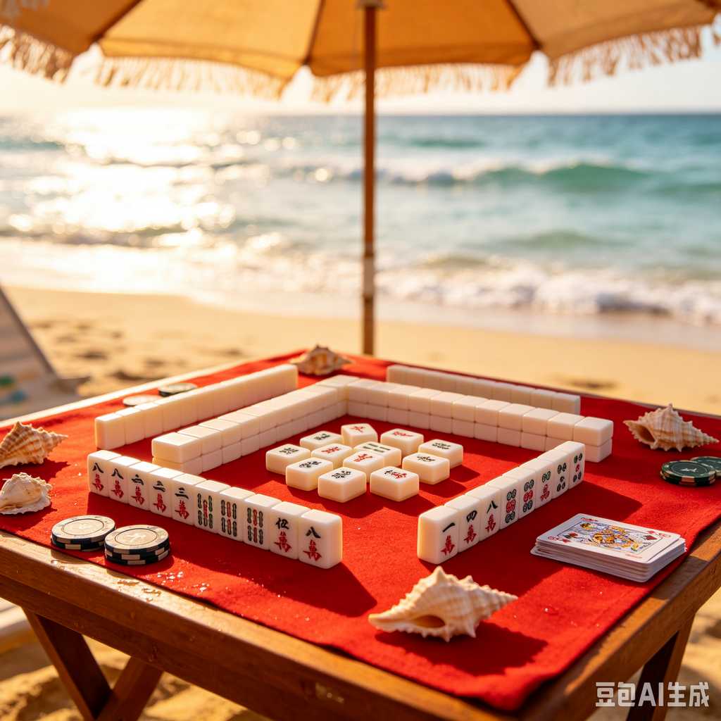 wood mahjong tiles