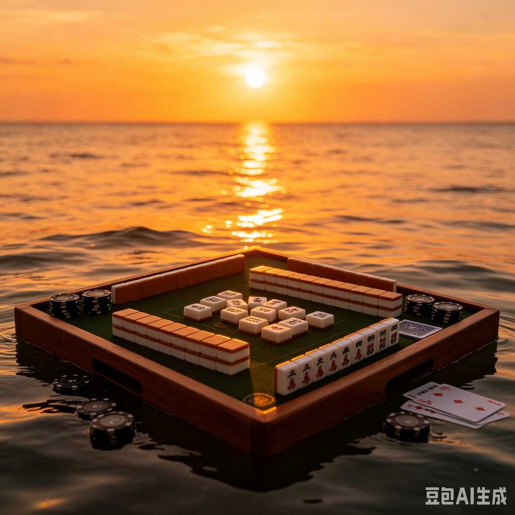 bamboo wood mahjong set